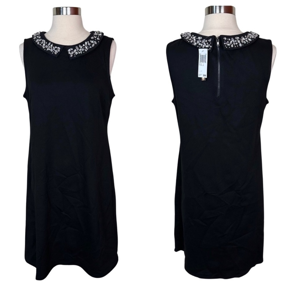 LADIES SZ M, CHELSEA & THEODORA Black Dress!  STUNNING!!
